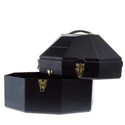 M&F Black Double Hat Can -Denim Equipment Store 0151001 04