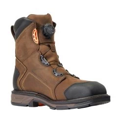 Ariat Men`s Workhog Xt 8in. Boa H20 Chocolate Brown Carbon Toe Work Boot -Denim Equipment Store 10038922 3