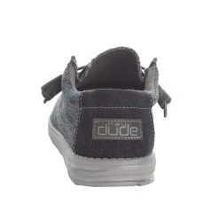 Heydude Men's Wally Woven Carbon -Denim Equipment Store 110394300 4