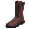 Justin Boots Mens Tan Premium 10in Top Work Boots WK4905 -Denim Equipment Store 12000 default l