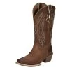 Justin Boots Women`s Rein Waxy Tan 12` Sand Brown Top -Denim Equipment Store 126861 default l