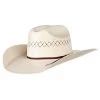 American Hats Ivory 8400 4 1/4in. Brim Rancher Crease Straw Cowboy Hat -Denim Equipment Store 129893 default l