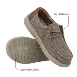 Heydude Youth Hey Dude Sox Tan Casual -Denim Equipment Store 130131734 03