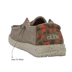 Heydude Youth Hey Dude Sox Tan Casual -Denim Equipment Store 130131734 05