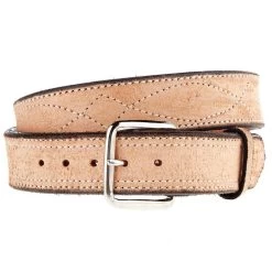 Texas Saddlery Men's Rough Out Figure Eight Stitch Belt