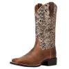 Ariat Women's Round Up Wide Square Toe Western Boot 1 Ariat Women's Round Up Wide Square Toe Western Boot -Denim Equipment Store 146695 default l