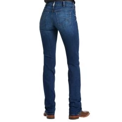 Ariat Women's R.E.A.L. Mid Rise Candace Straight Jean