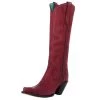 Corral Women`s Red Python 15in. Top Boot 1 Corral Women`s Red Python 15in. Top Boot -Denim Equipment Store 150546 default l