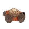 Women's Ariat Serape Copper Concho Belt -Denim Equipment Store 152079 default l