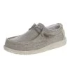 Heydude Men`s Hey Dude Wally Woven Beige Casual Shoe -Denim Equipment Store 153443 default l