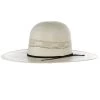 Rodeo King Bangora HD Ivory Burlap Open Crown 4 1/2in. Brim Straw Cowboy Hat