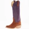 Rios Of Mercedes Women's Rust Carpincho Violet Buffamonte Top Boot -Denim Equipment Store 163654 default l
