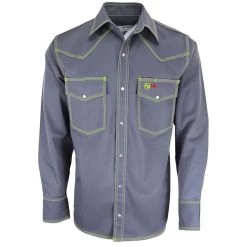 Western Welder Men's FR Cotton Twill Welding Shirt