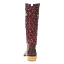 Hondo Enterprises Inc Men's Oil Tan 16in. Red Volcano Top Cowboy Boot -Denim Equipment Store 18242377 3