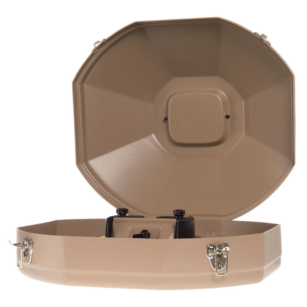 Hat Cans By Formco Taupe Stackable Western Hat Can 4 Hat Cans By Formco Taupe Stackable Western Hat Can - Image 2