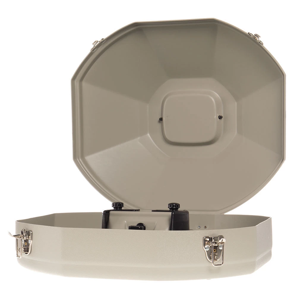 Hat Cans By Formco Grey Stackable Western Hat Can 4 Hat Cans By Formco Grey Stackable Western Hat Can - Image 2