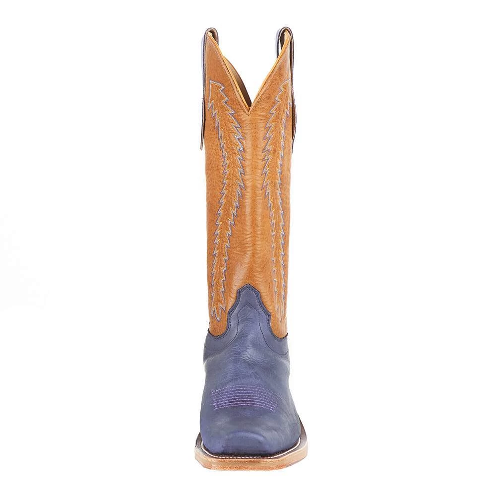 Rios Of Mercedes Men`s Olathe RR Royal Blue Wyoming 15` Vanilla Navajo Bison Top Cowboy Boot 5 Rios Of Mercedes Men`s Olathe RR Royal Blue Wyoming 15` Vanilla Navajo Bison Top Cowboy Boot - Image 3