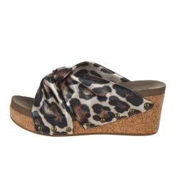 Corkys Footwear Women`s Corky's Cheerful Gold Cheetah Wedge -Denim Equipment Store 30 5394 GOLDCHEETAH 3