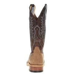 Anderson Bean Men's American Distressed Buffalo 13in. Chocolate Mad Cat Top Crepe Sole -Denim Equipment Store 321277 3