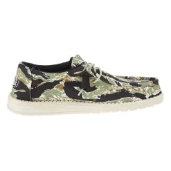 Heydude Men's Hey Dude Wally Tiger Camo Casual Shoe -Denim Equipment Store 40004 9CJ 05