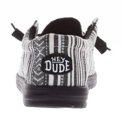 Heydude Men's Hey Dude Wally Serape Black Gravel Casual Shoe -Denim Equipment Store 40017 0YB 04