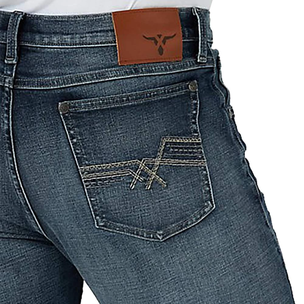 Wrangler Men's 20X No.42 Vintage Bootcut Cayuse Jeans 5 Wrangler Men's 20X No.42 Vintage Bootcut Cayuse Jeans - Image 4