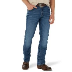 Wrangler Men's Retro 77 Slim Jeans -Denim Equipment Store 77MWZMP 3