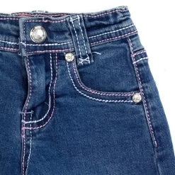 COWBOY HARDWARE Girls Cowgirl Hardware Toddler Jeans -Denim Equipment Store 802089 450 3