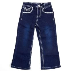 Girls Cowgirl Hardware Toddler Jeans -Denim Equipment Store 802094 810 3