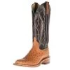 Anderson Bean NRS Ride Ready Women's Cognac Mad Dog Full Quill Ostrich Boots -Denim Equipment Store 97528 default l