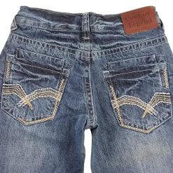 Cowboy Legend Boy's Detailed Pocket Jean -Denim Equipment Store BJ HZ 586 3