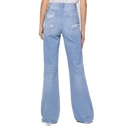 Flying Monkey Women's Distressed 90's Vintage Flare -Denim Equipment Store F4535 FLARE 3