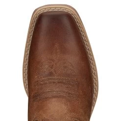 Justin Boots Women`s Rein Waxy Tan 12` Sand Brown Top -Denim Equipment Store JST 005 L2962 4