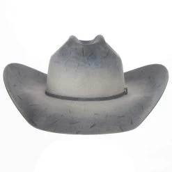 Jw Brooks Custom Hats 50X Blue Roan 4 1/2in. Brim Felt Cowboy Hat -Denim Equipment Store JWB 50XBLUEROAN45 4
