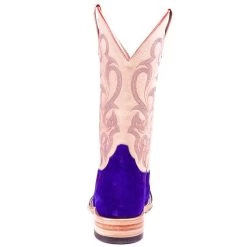 Macie Bean Women's Top Hand Bean Purple Suede Cowgirl Boot -Denim Equipment Store M2026 4
