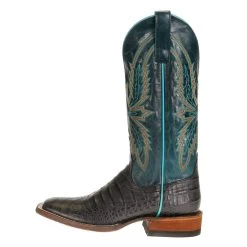 Macie Bean Boots Women's Bite In Shining Armour Turquoise Top Boot -Denim Equipment Store M9141 2