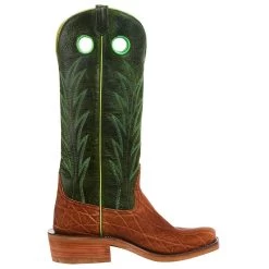 Rios Of Mercedes Men`s Brick Oiled Elephant 15in. Jade Navajo Bison Top Cutter Toe Boot -Denim Equipment Store R9031 5