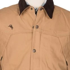 Wyoming Traders Men's Canvas Tan Ranch Coat -Denim Equipment Store RC TAN 1