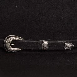 Rodeo King 7X Charcoal 5in. Brim Open Crown Felt Cowboy Hat -Denim Equipment Store RK315 21