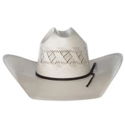 Rodeo King Ivory The Wind Shantung 4 1/2in. Brim Open Crown Straw Cowboy Hat -Denim Equipment Store RK318 2
