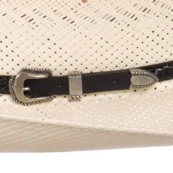 Resistol George Strait All My Ex's 4 1/4in. Brim Straw Cowboy Hat -Denim Equipment Store RSALMX 304281 3