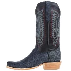 R Watson Boots Men`s Blue Cape Buffalo 13in Midnight Blue Sinatra Cowhide Top Boot -Denim Equipment Store RW7103 1 03