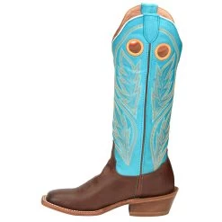 Tony Lama Women's Umber Brown Emmeline 15in. Buckaroo Cowgirl Boots -Denim Equipment Store SA1501 21
