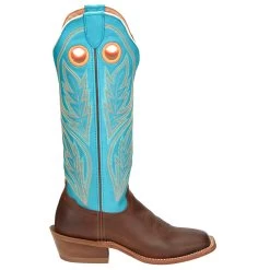 Tony Lama Women's Umber Brown Emmeline 15in. Buckaroo Cowgirl Boots -Denim Equipment Store SA1501 41