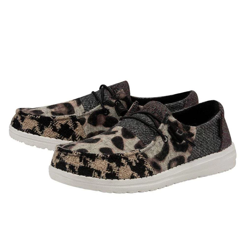 Heydude Women`s Hey Dude Wendy Patchwork Leopard Java Casual 4 Heydude Women`s Hey Dude Wendy Patchwork Leopard Java Casual - Image 2