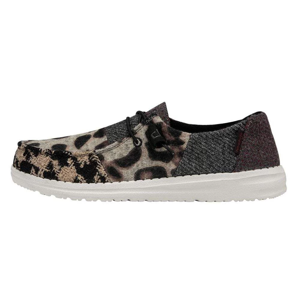 Heydude Women`s Hey Dude Wendy Patchwork Leopard Java Casual 5 Heydude Women`s Hey Dude Wendy Patchwork Leopard Java Casual - Image 3